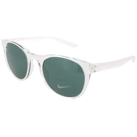 NWT Nike NIKE-HORIZON-ASCENT-DJ9920 Clear/White 51mm Sunglasses